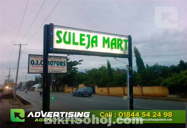 Top LED Bell Sign and Round Sign Board Makers in Dhaka